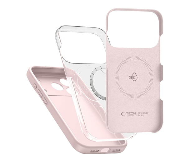 Tech-Protect Silicone Magsafe do Iphone 17 Pro Pink Pearl - 1359719 - zdjęcie 2